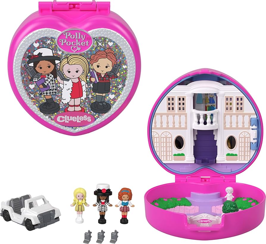 Polly Pocket x Clueless コラボ　30t 記念コンパクト Polly Pocket x Clueless Compact | Mattel Creations